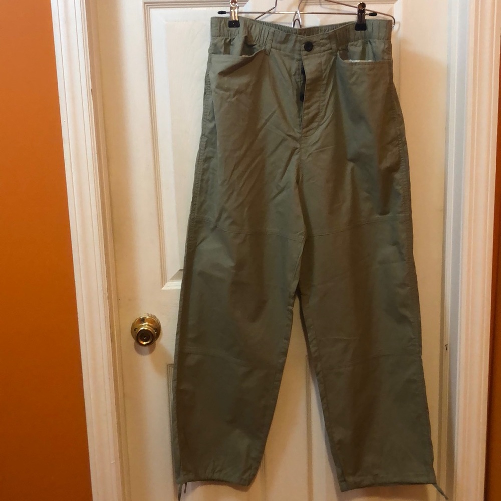 ASOS green pants size W 34”